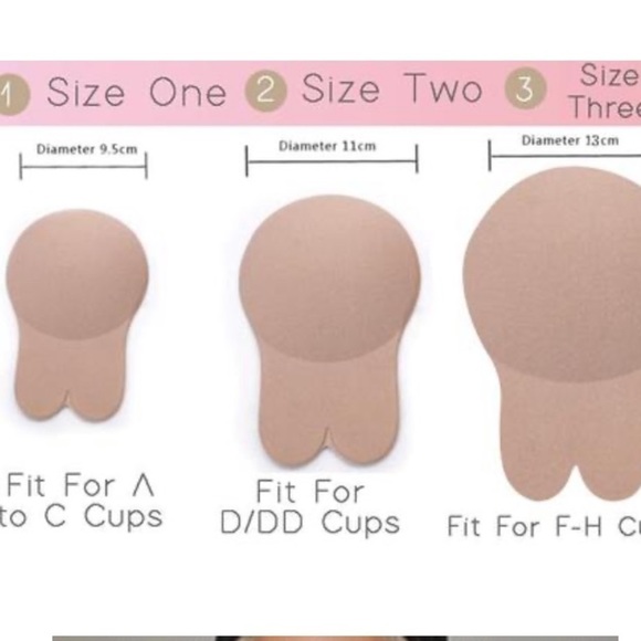 2Pairs breast lift instant push-up re-usable - Picture 7 of 11